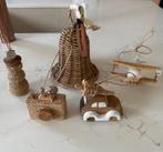 Riviera Maison rattan kerstornamentenl, Ophalen of Verzenden, Zo goed als nieuw