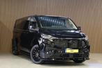 Ford Transit Custom 320 2.0 TDCI 170 PK L2H1 Limited DC | Du, Auto's, Bestelauto's, Stof, 4 cilinders, Zwart, Bedrijf