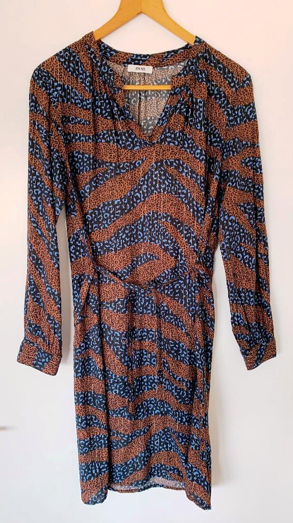 Luchtig  jurkje “ANNA” van Toor., Kleding | Dames, Jurken, Zo goed als nieuw, Maat 38/40 (M), Overige kleuren, Knielengte, Ophalen of Verzenden