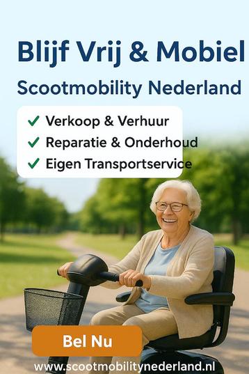 Scootmobielen met garantie - nieuwe accu's  beschikbaar voor biedingen