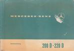 Mercedes Benz 200 /8 220 /8 owner manual, Auto diversen, Ophalen of Verzenden