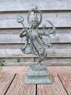 Bronzen beeld van de godin Kali/India/42 cm, Ophalen of Verzenden