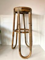 Vintage Riet Kruk, Gebruikt, 60 tot 90 cm, Ophalen of Verzenden, 1 kruk