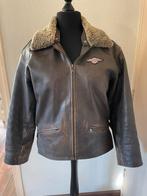 Wings pilotenjack motorjack bruin echt leer L, Kleding | Heren, Jassen | Winter, Maat 52/54 (L), Ophalen of Verzenden, Zo goed als nieuw