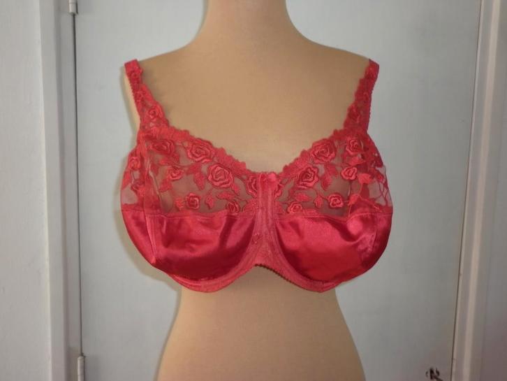 beugelBh maat : 90F   full-cup, Kleding | Dames, Ondergoed en Lingerie, BH, Rood, Verzenden