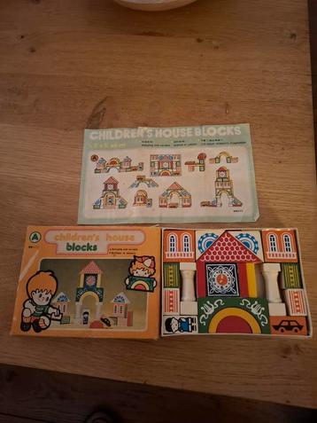 Vintage Mini Blokken Doosje beschikbaar voor biedingen