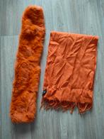 Dames Vintage sjaal, Kleding | Dames, Ophalen of Verzenden, Zo goed als nieuw, Maat 46/48 (XL) of groter, Sjaal