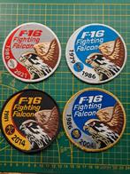 F16 swirl patches, Verzamelen, Luchtvaart en Vliegtuigspotten, Nieuw, Ophalen of Verzenden, Patch, Badge of Embleem