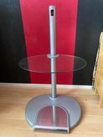 computertafeltje, Ophalen, 70 tot 120 cm, Zo goed als nieuw, Glas