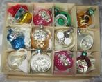 Oude kerstbal ornament in doos nr 26, Diversen, Kerst, Ophalen of Verzenden