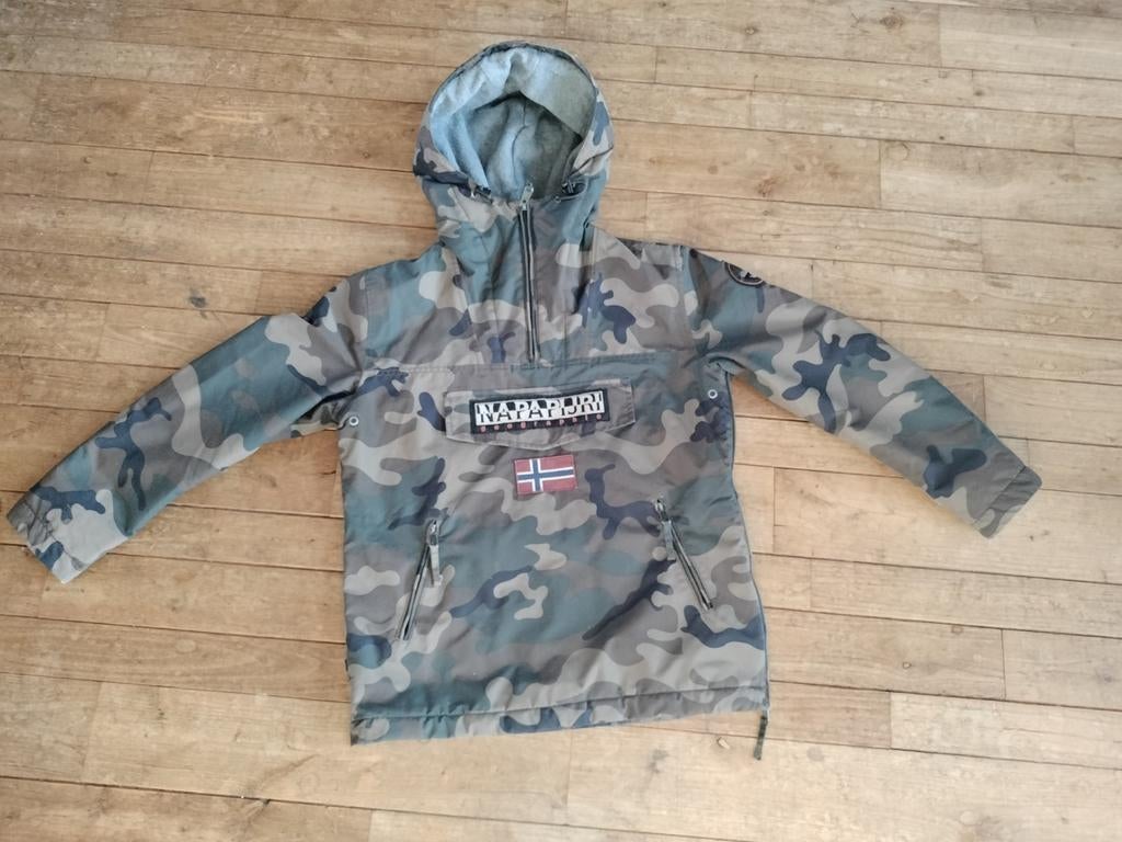 Napapijri anorak jas, Ophalen of Verzenden, Zo goed als nieuw