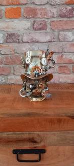 Steampunk:22cm Kat Beeld ♥️NIEUW♥️, Verzamelen, Ophalen of Verzenden, Nieuw, Dier