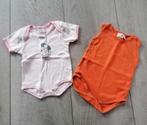 2x rompertjes 50/56, Kinderen en Baby's, Babykleding | Maat 50, Ophalen of Verzenden, Gebruikt, Meisje, Nacht- of Onderkleding