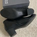 Zwarte Ecco enkellaarsjes maat 41, Ophalen of Verzenden, Zo goed als nieuw, Zwart, Lage of Enkellaarzen