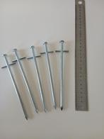 Rots pen haring staal 18CM SET, Caravans en Kamperen, Ophalen of Verzenden, Zo goed als nieuw