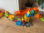 VTech Toet Toet, bouwplaats met hijskraan - 3 auto’s, Kinderen en Baby's, Speelgoed | Vtech, Ophalen of Verzenden, Zo goed als nieuw