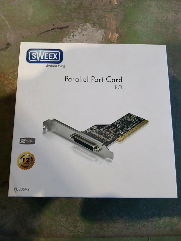 Sweex Parallel Port Card PCI - Nieuw in doos, Computers en Software, Netwerkkaarten, Nieuw, Intern, Ophalen of Verzenden