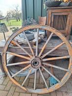 Antiek karrewiel, Ophalen, Zo goed als nieuw
