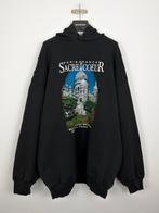 Balenciaga Sacre Coeur Notre Dame Bomber Hoodie Zwart Maat L, Maat 52/54 (L), Zwart, Ophalen of Verzenden, Zo goed als nieuw