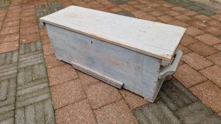Kist Griendwerkers Speelgoed Gereedschap, Huis en Inrichting, Woonaccessoires | Kisten, Gebruikt, Minder dan 50 cm, Minder dan 50 cm