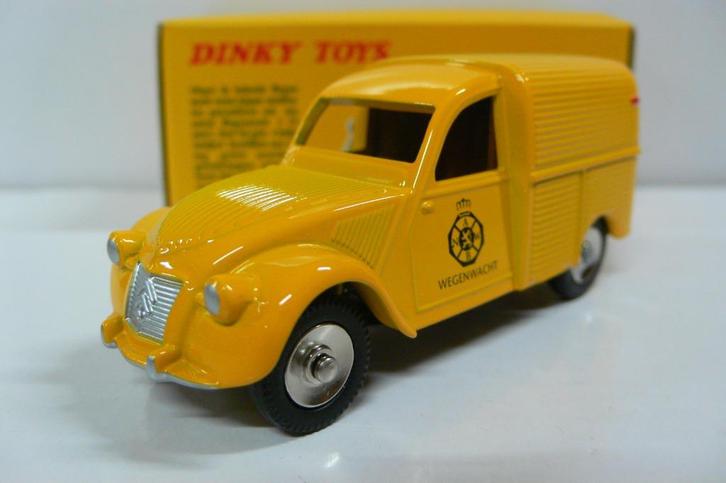 citroen 2cv wegenwacht - dinky-toys/atlas #562h 1/43, Hobby en Vrije tijd, Modelauto's | 1:43, Nieuw, Auto, Dinky Toys, Verzenden