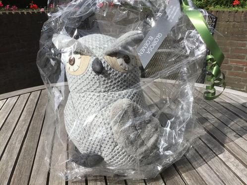 Kadotip: decoratieve stoffen uil/deurstopper, 25 cm. Nieuw!!, Huis en Inrichting, Woonaccessoires | Deurstoppers, Nieuw, Binnen