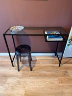 Ikea vittsjo bureautje - sidetable - kaptafel, Ophalen, 50 tot 100 cm, Zo goed als nieuw, Glas