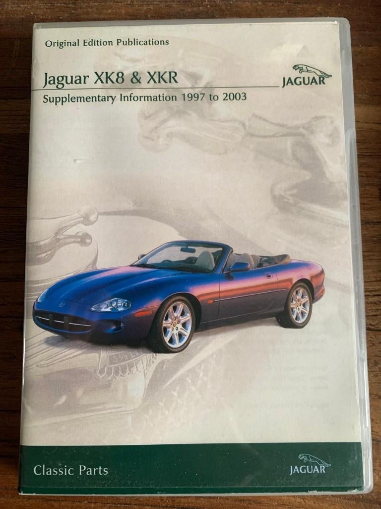 Jaguar XK8 & XKR Aanvullende informatie Engelstalig, Ophalen of Verzenden