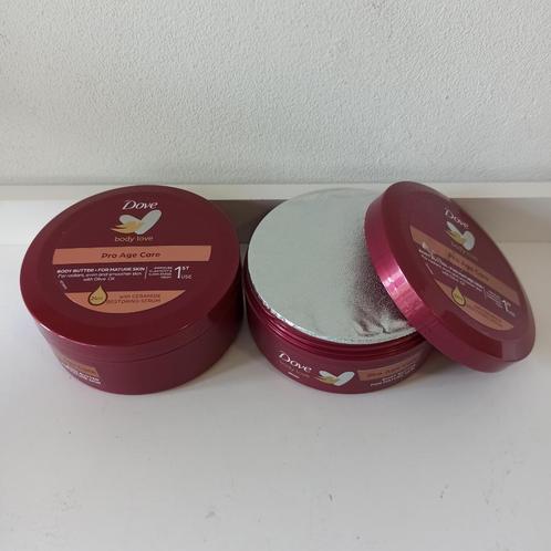 Dove Pro Age Care 2 potten, nieuw!, Sieraden, Tassen en Uiterlijk, Uiterlijk | Lichaamsverzorging, Nieuw, Bodylotion, Crème of Olie
