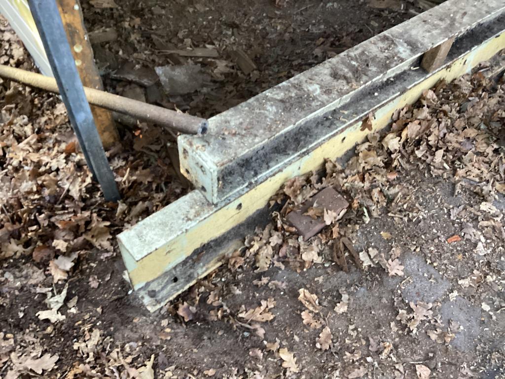 Stalen balken, Doe-het-zelf en Verbouw, Metalen, Ophalen, Zo goed als nieuw