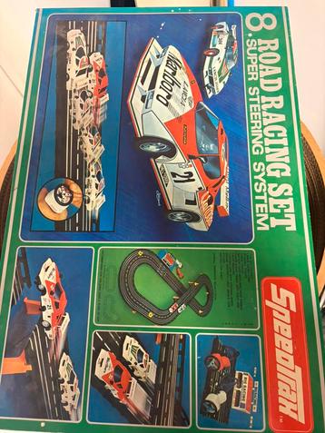 Vintage race baan compleet beschikbaar voor biedingen