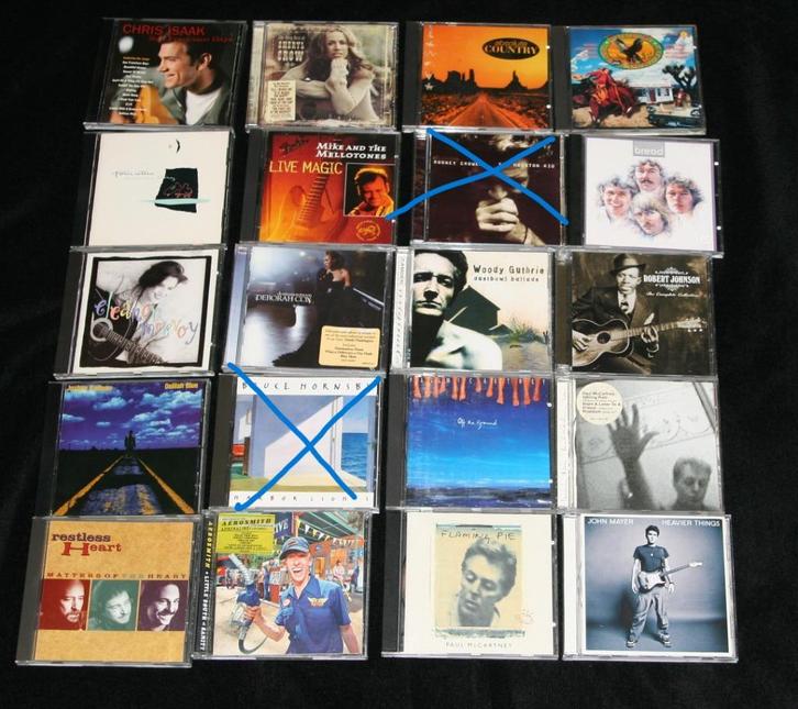 Cd's/dvd's Rock, Pop, Jazz, Country, Soul, Americana, Blues, Cd's en Dvd's, Cd's | Overige Cd's, Zo goed als nieuw, Ophalen of Verzenden