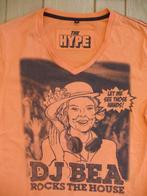 THE HYPE t- shirt oranje met Beatrix maat S, The Hype, Oranje, Ophalen of Verzenden, Zo goed als nieuw