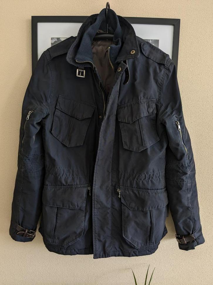 Suitsupply Field Jacket, Kleding | Heren, Jassen | Winter, Zo goed als nieuw, Maat 52/54 (L), Blauw, Ophalen of Verzenden