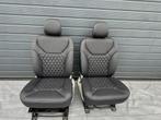 Twee voor stoelen met Zwart Leder Voor Vivaro Trafic, Ophalen, Nieuw, Opel