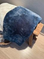 Riviera maison plaid blauw, nieuw, Huis en Inrichting, Woonaccessoires | Plaids en Woondekens, Ophalen of Verzenden, Nieuw