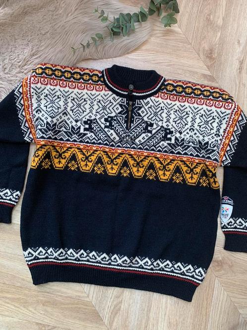 Dale of Norway wollen trui XXL wool jumper, Kleding | Heren, Truien en Vesten, Zo goed als nieuw, Maat 56/58 (XL), Zwart, Ophalen of Verzenden