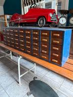 Kast Ladekast Vintage Industrieel, Huis en Inrichting, Ophalen, Gebruikt, 25 tot 50 cm, Minder dan 100 cm