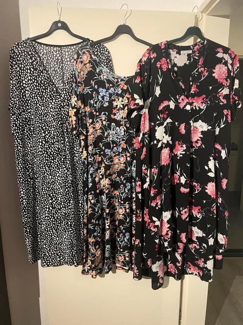 3 leuke zomerjurken geschikt voor maat 52/54/56 Nu voor €30, Kleding | Dames, Grote Maten, Zo goed als nieuw, Jurk, Overige kleuren