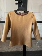 Vanilia suede look top - maat 36, Kleding | Dames, Tops, Bruin, Vanilia, Ophalen of Verzenden, Zo goed als nieuw