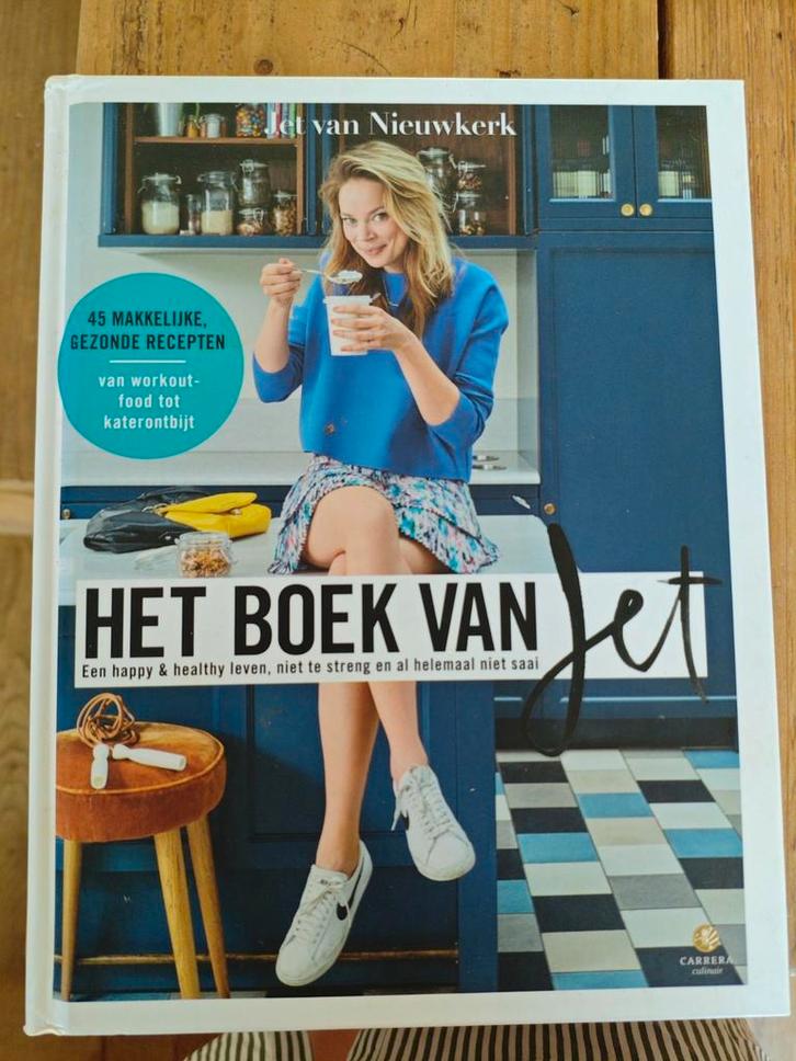 Jet van Nieuwkerk - Het boek van Jet, Boeken, Gezondheid, Dieet en Voeding, Zo goed als nieuw, Dieet en Voeding, Ophalen of Verzenden