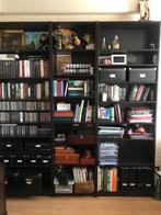 Boekenkast Billy zwart 2 stuks, Huis en Inrichting, Kasten | Boekenkasten, 50 tot 100 cm, 25 tot 50 cm, Met plank(en), Gebruikt