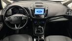 Ford C-Max 1.0 Titanium NAVI ECC TREKHAAK CRUISE LM ., Auto's, Ford, Voorwielaandrijving, Handgeschakeld, 3 cilinders, 5 stoelen