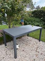 Tuin tafel aluminium / glas, Tuin en Terras, Tuintafels, Ophalen, Gebruikt, Rechthoekig, Aluminium