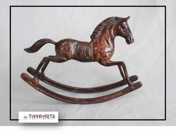 Hobbelpaard brons – 23 cm  beschikbaar voor biedingen