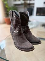 Stoere Sancho Laarzen Suède met Studs, Bruin, Lage of Enkellaarzen, Ophalen of Verzenden, Gedragen