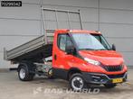 Iveco Daily 35C12 Kipper Euro6 Dubbellucht 3,5t Trekhaak Air, Auto's, Gebruikt, Euro 6, Iveco, Leder
