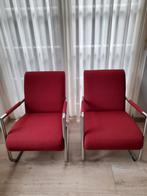 Fauteuils, Twee, Ophalen of Verzenden, Zo goed als nieuw, Stof