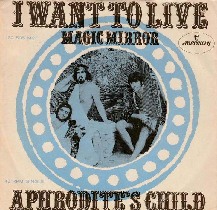 Aphrodite's Child - I want to live / Magic mirror, Cd's en Dvd's, Vinyl | Pop, Gebruikt, 1960 tot 1980, Overige formaten, Verzenden