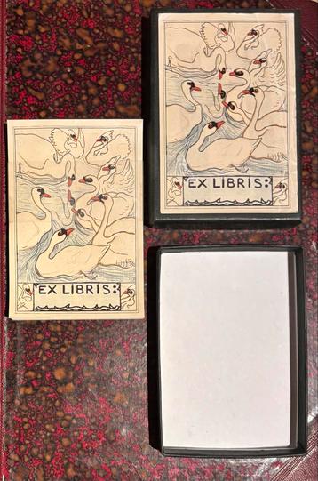 Ex Libris Zwanen Theo van Hoytingen in Doosje beschikbaar voor biedingen
